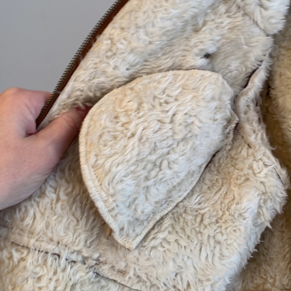 NWOT Regent Toffee Faux Suede Coat - Picture 9 of 15